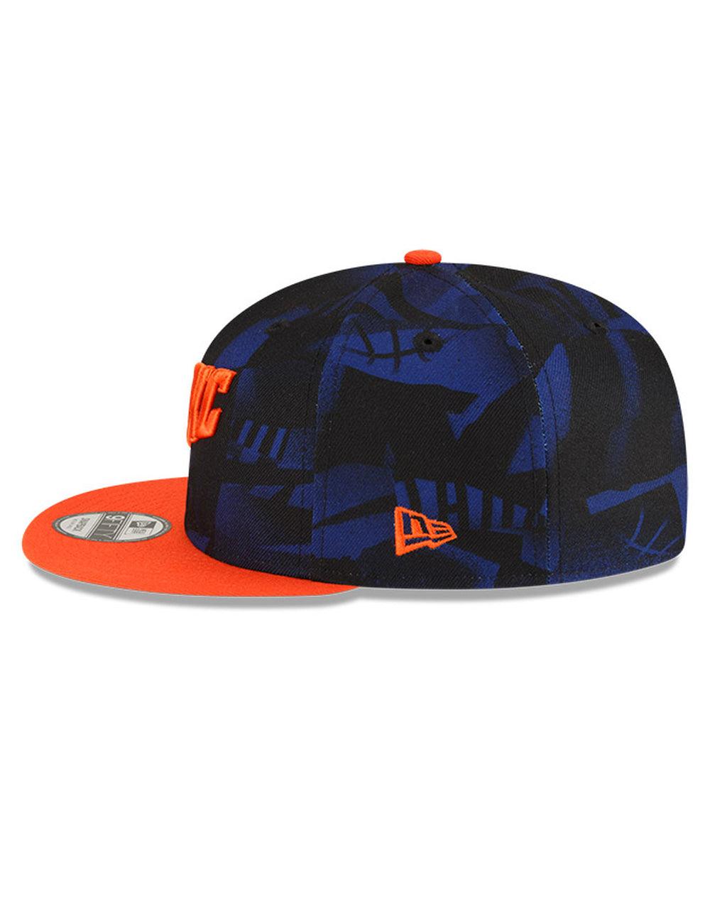 New Era Caps Youths Youths Oklahoma City Thunder New Era NBA 24 City Edition 9FIFTY Snapback Hat