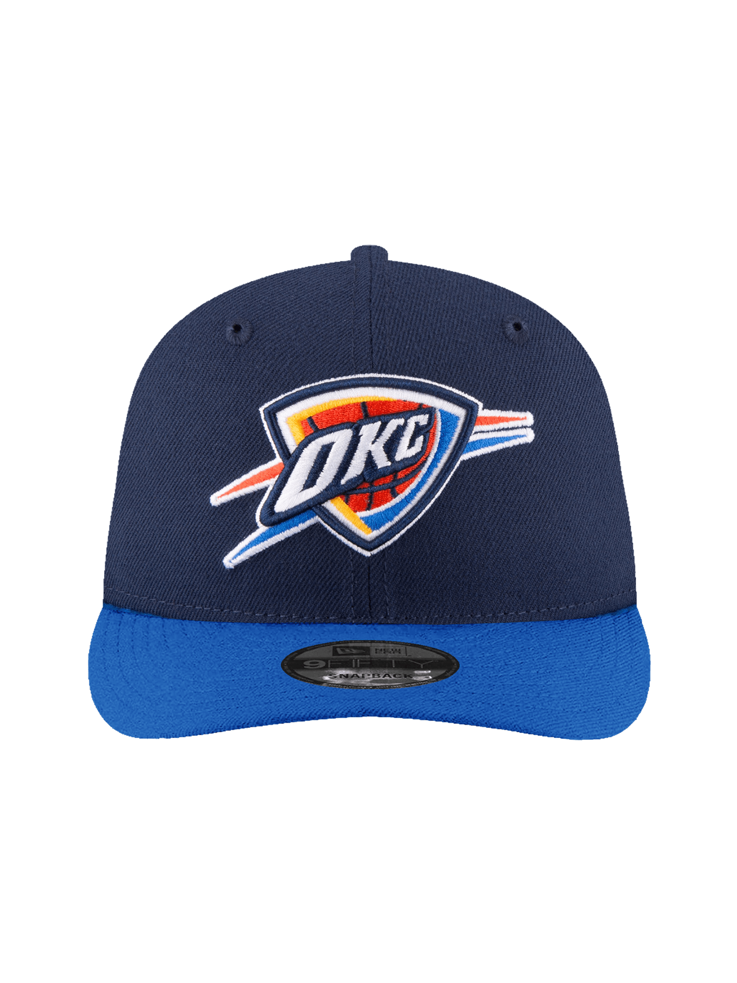 New Era Caps Youths Youths Oklahoma City Thunder New Era NBA Team 2T 9FIFTY Pre-Curved Snapback Hat