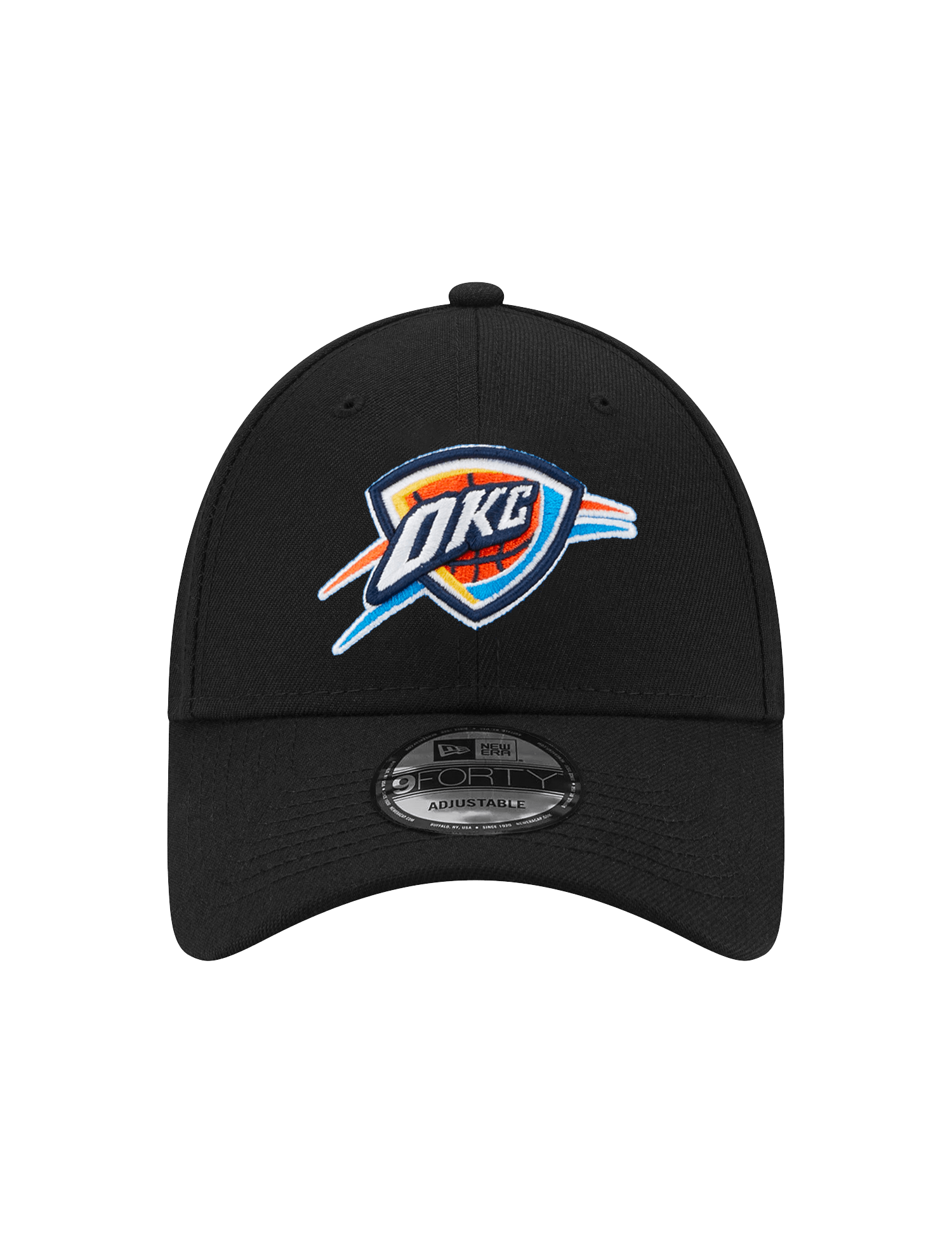 New Era Caps Youths Youths Oklahoma City Thunder New Era NBA Team 9FORTY Hat - Black