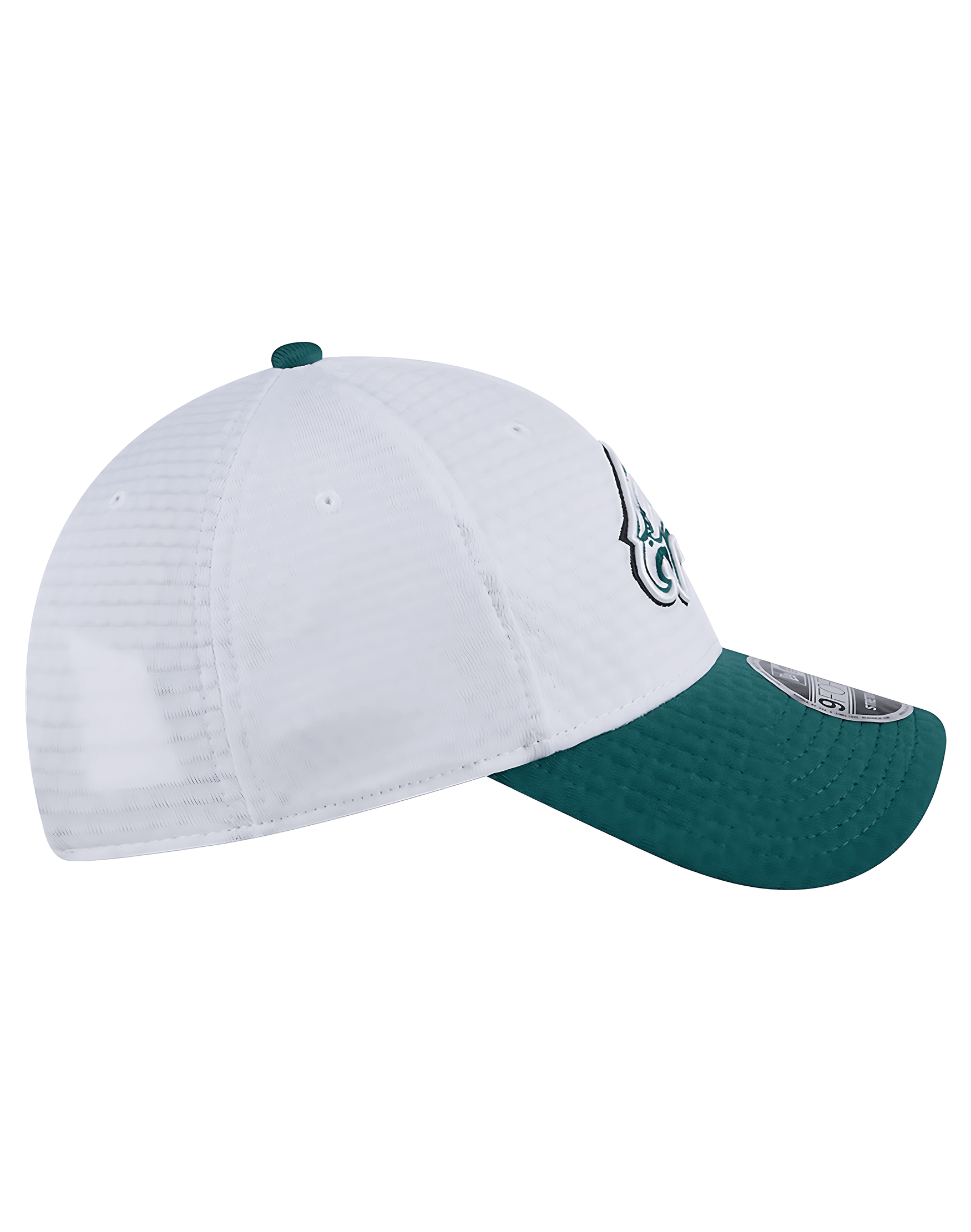 New Era Caps Youths Youths Philadelphia Eagles New Era NFL 24 Training 9FORTY Snapback Hat - White