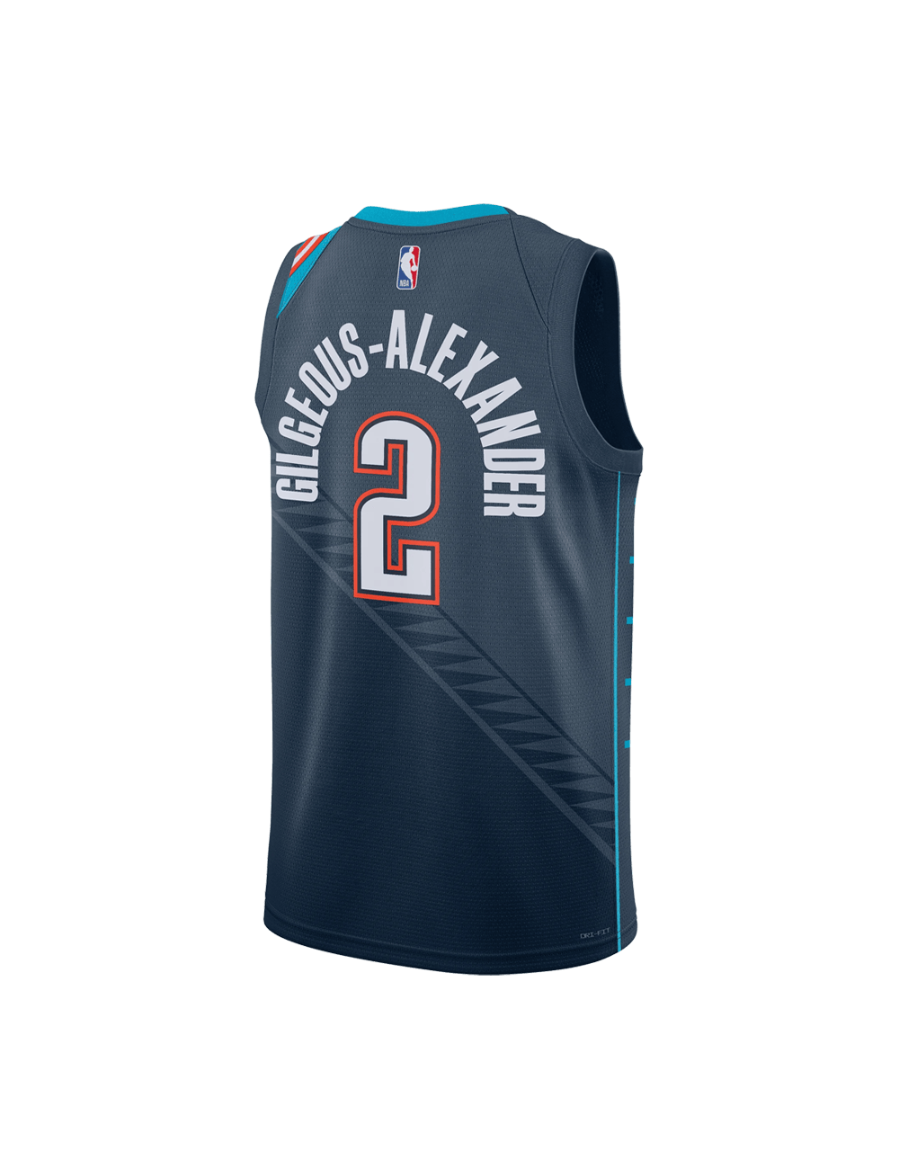 Nike Jerseys Youths Shai Gilgeous-Alexander Oklahoma City Thunder Nike NBA 25-26 City Edition Jersey