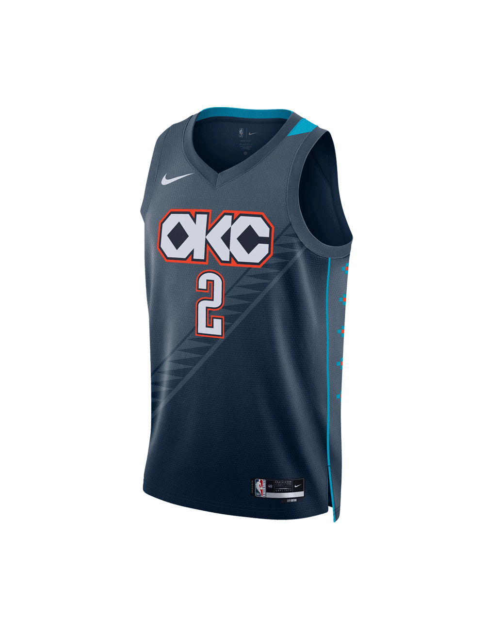 Nike Jerseys Youths Shai Gilgeous-Alexander Oklahoma City Thunder Nike NBA 25-26 City Edition Jersey