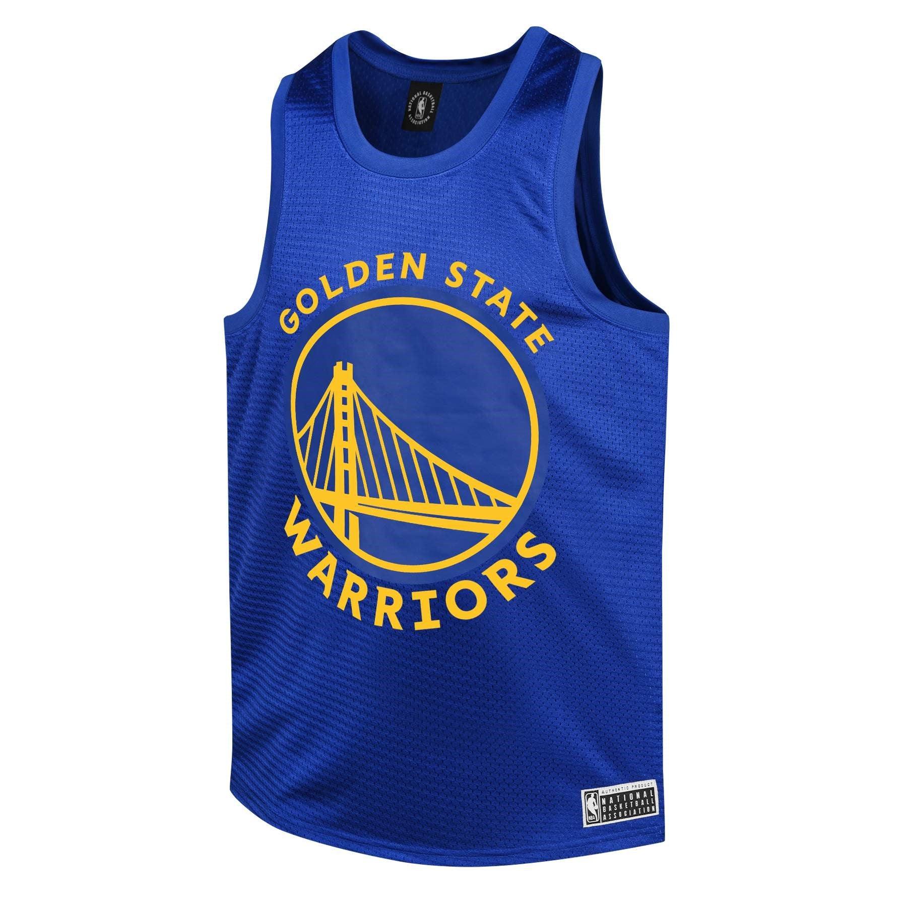 NBA Essentials Jerseys Youths Steph Curry Golden State Warriors NBA Essentials Mesh Jersey - Blue