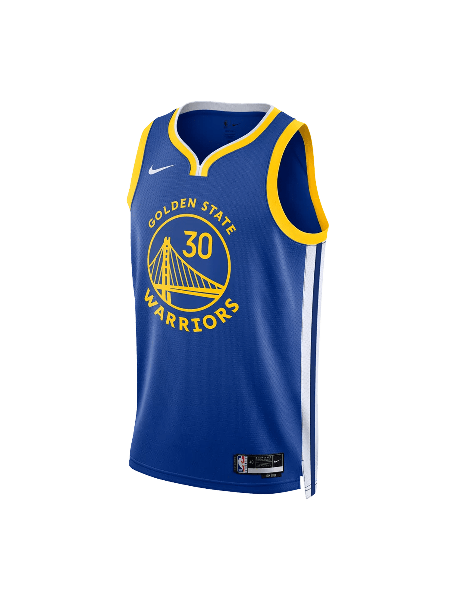 Nike Jerseys Youths Steph Curry Golden State Warriors Nike NBA Icon Jersey - Blue