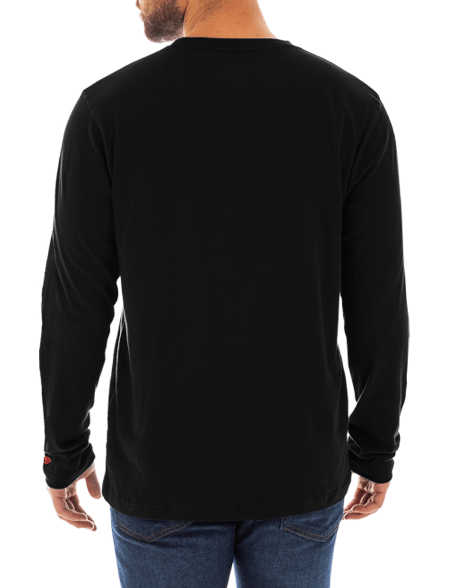 Boston Celtics New Era NBA 24-25 City Edition Long Sleeve T-Shirt - Black