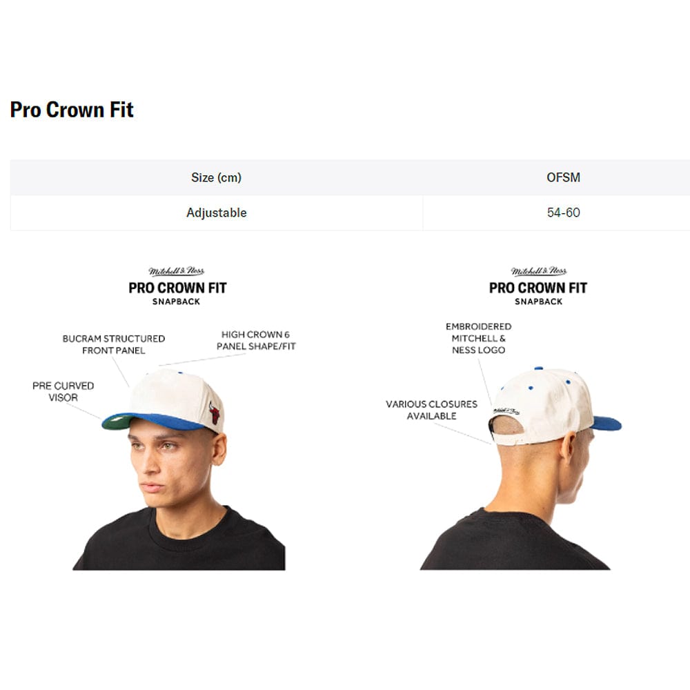 Los Angeles Kings Mitchell & Ness NHL Icon Pro Crown Snapback Hat - Black