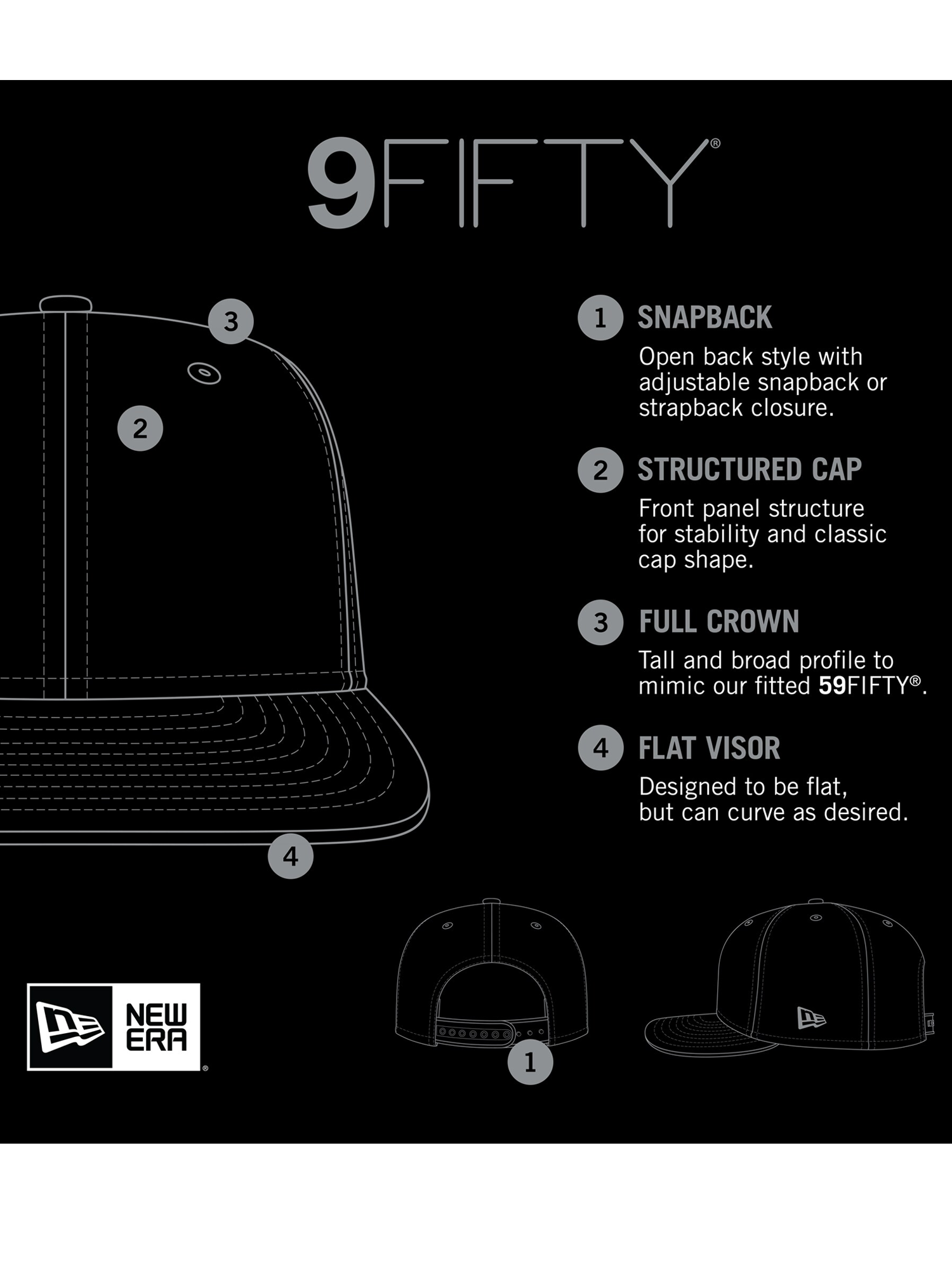 Miami Heat New Era NBA City Alt 9FIFTY Snapback Hat - Black