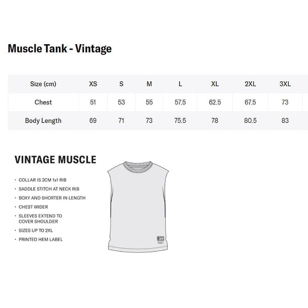 Chicago Bulls NBA Bloomfield Vintage Sleeveless Muscle Tank - Black