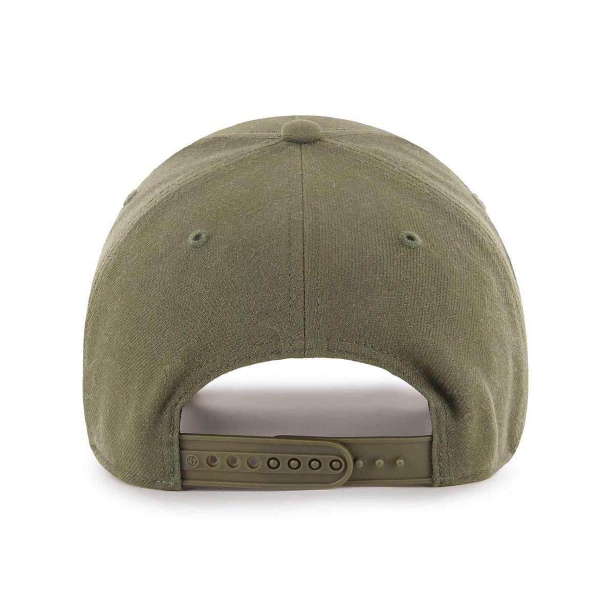 Los Angeles Dodgers '47 MLB Sandalwood MVP DT Pinch Snapback Curve Hat