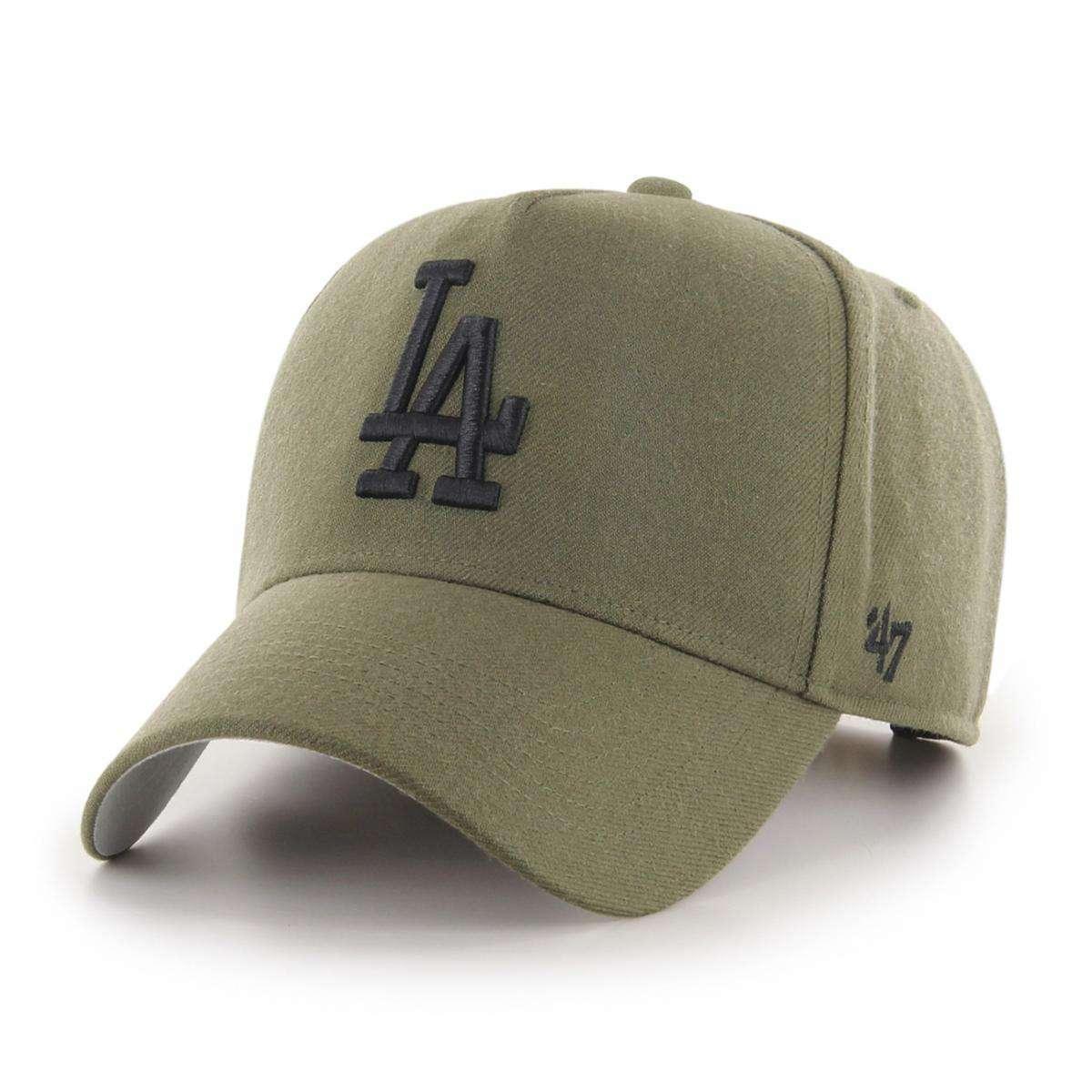 Los Angeles Dodgers '47 MLB Sandalwood MVP DT Pinch Snapback Curve Hat