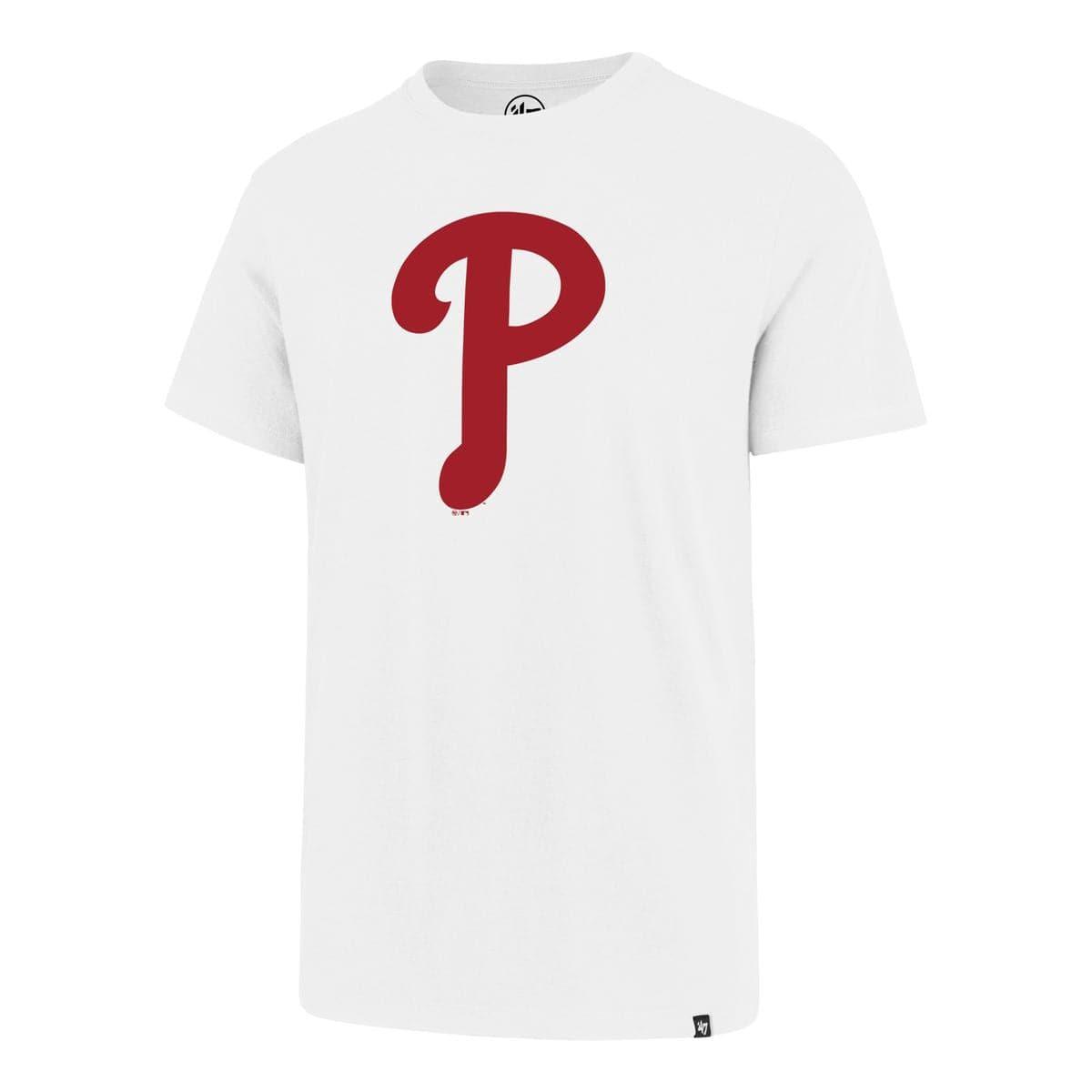 Philadelphia Phillies '47 MLB Team Imprint Splitter T-Shirt - White