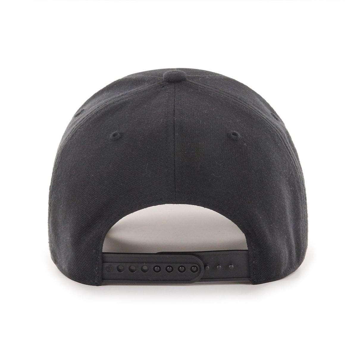 Boston Bruins '47 NHL Black & White MVP DT Pinch Curve Snapback Hat