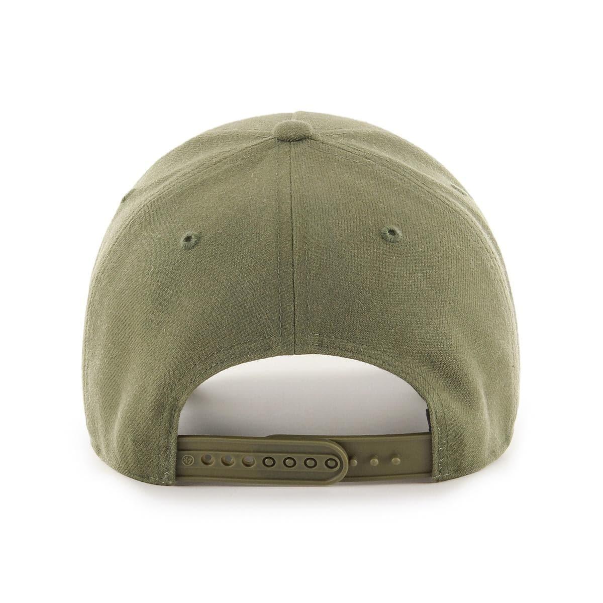 Anaheim Mighty Ducks ‘47 NHL Tonal MVP DT Pinch Curve Snapback Hat - Sandalwood