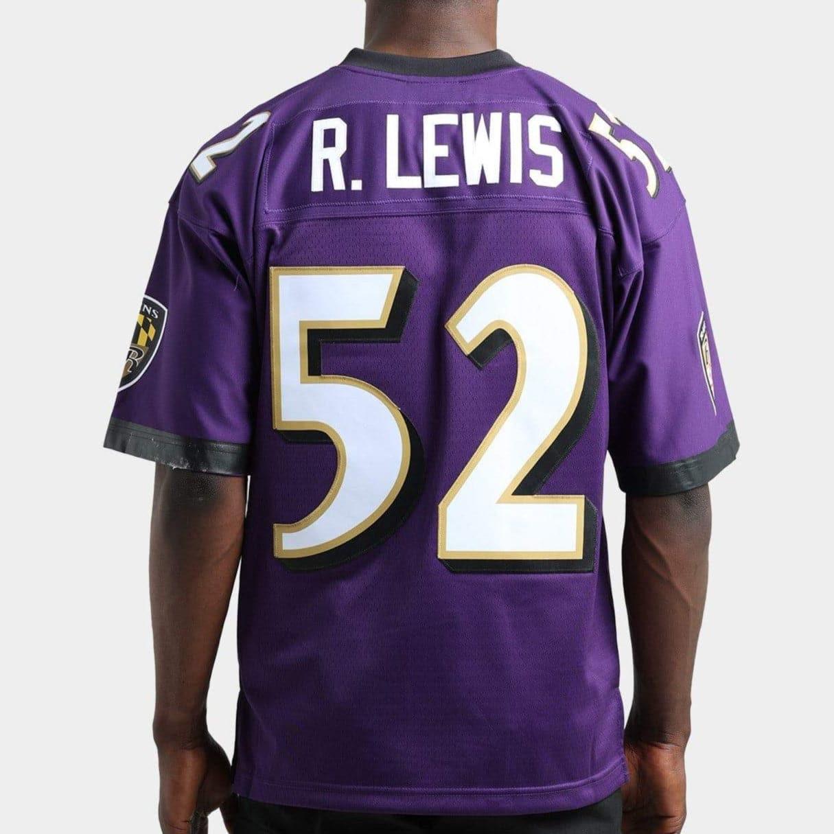 Ray Lewis Baltimore Ravens Mitchell & Ness NFL Legacy Jersey - Purple