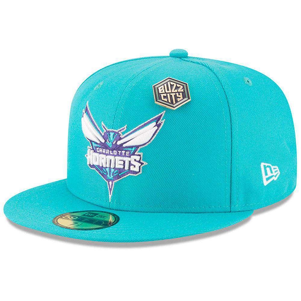 Charlotte Hornets New Era NBA 2018 NBA Draft 9FIFTY Snapback Hat - Teal