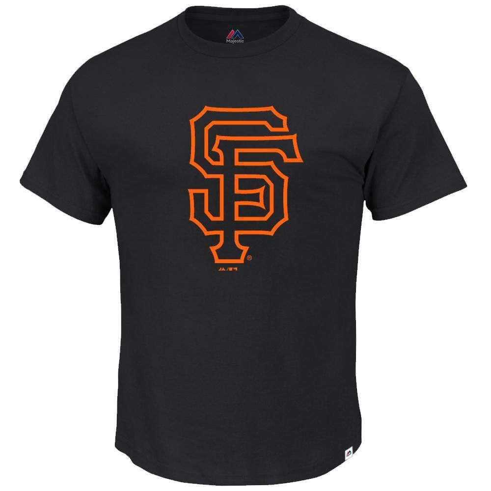 San Francisco Giants Majestic MLB Precision Play T-Shirt - Black