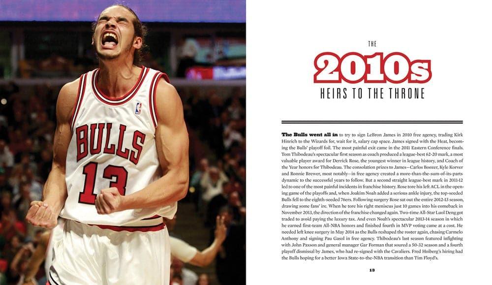 The Chicago Tribune Chicago Bulls Decade-by-Decade History NBA Hardcover Book