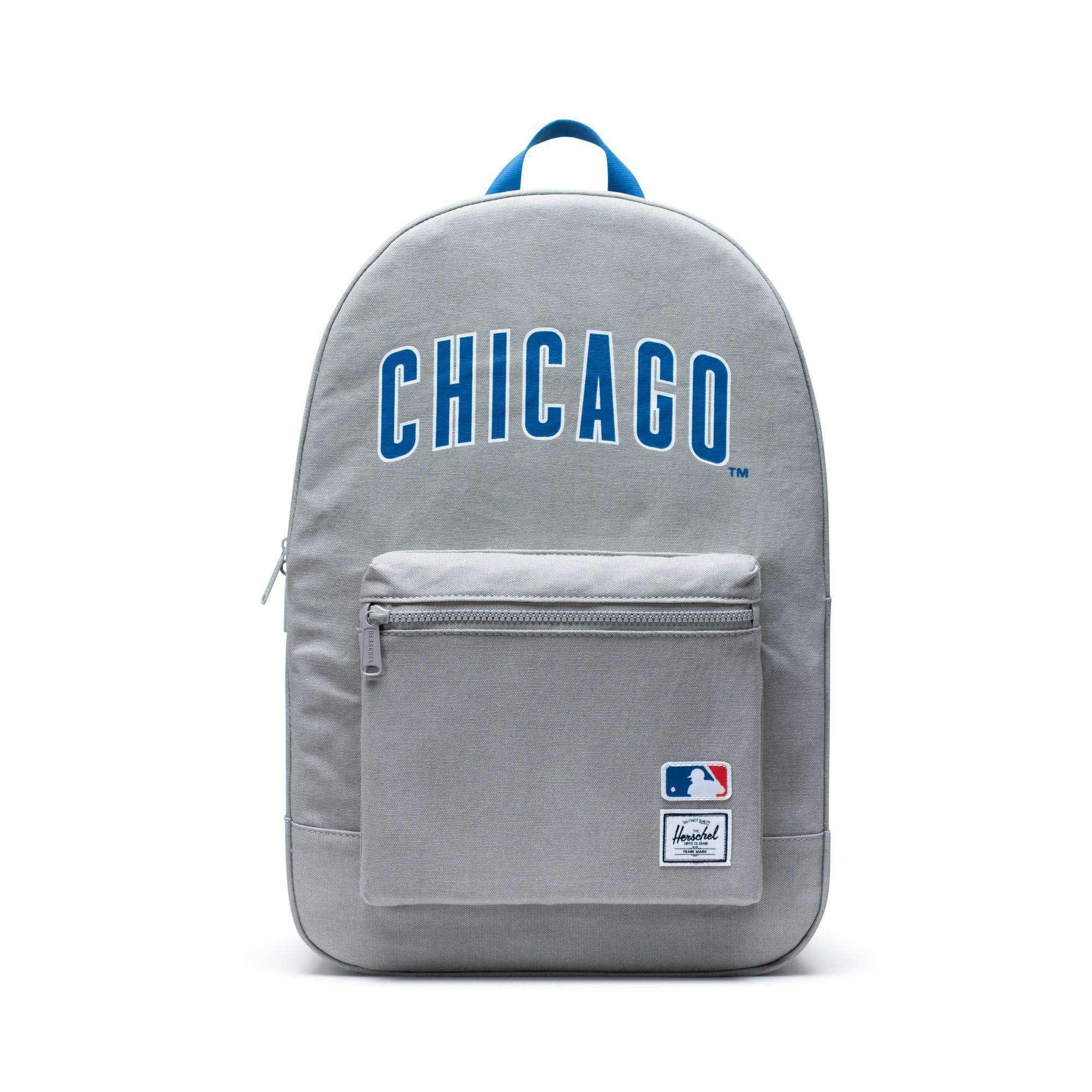 Chicago Cubs Herschel Supply Co MLB Daypack Bag - Grey