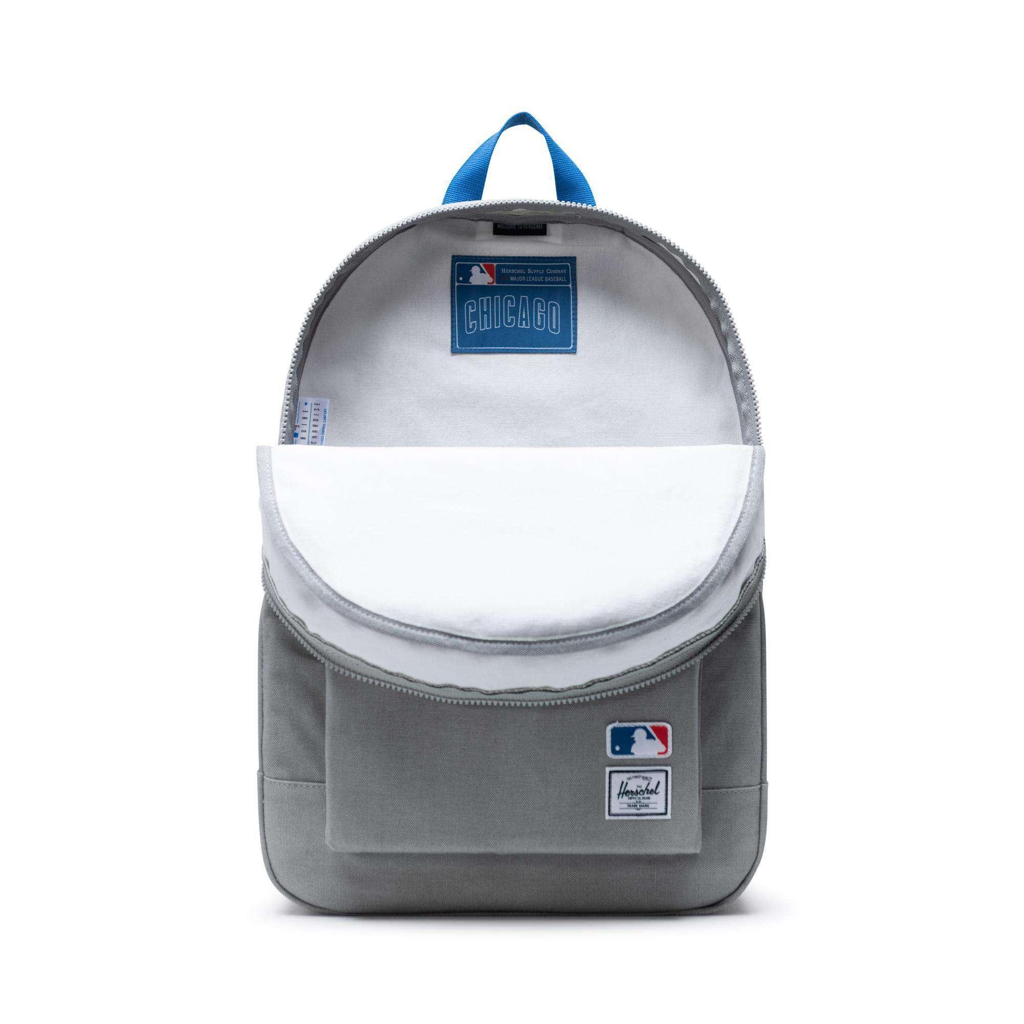 Chicago Cubs Herschel Supply Co MLB Daypack Bag - Grey