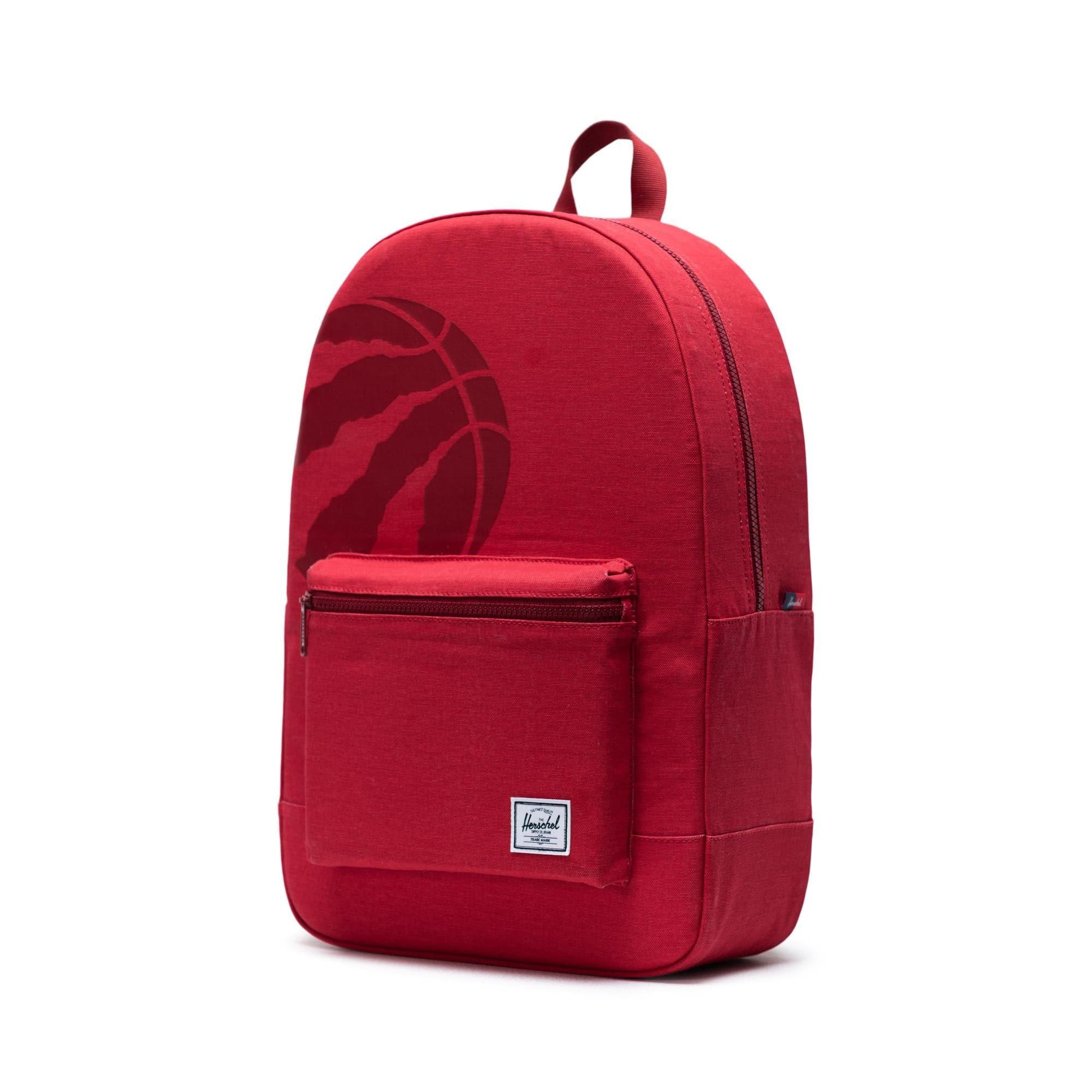 Toronto Raptors Herschel Supply Co NBA Tonal Packable Daypack Bag - Red