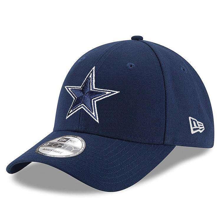 Dallas Cowboys New Era NFL 9FORTY Curve Hat - Navy