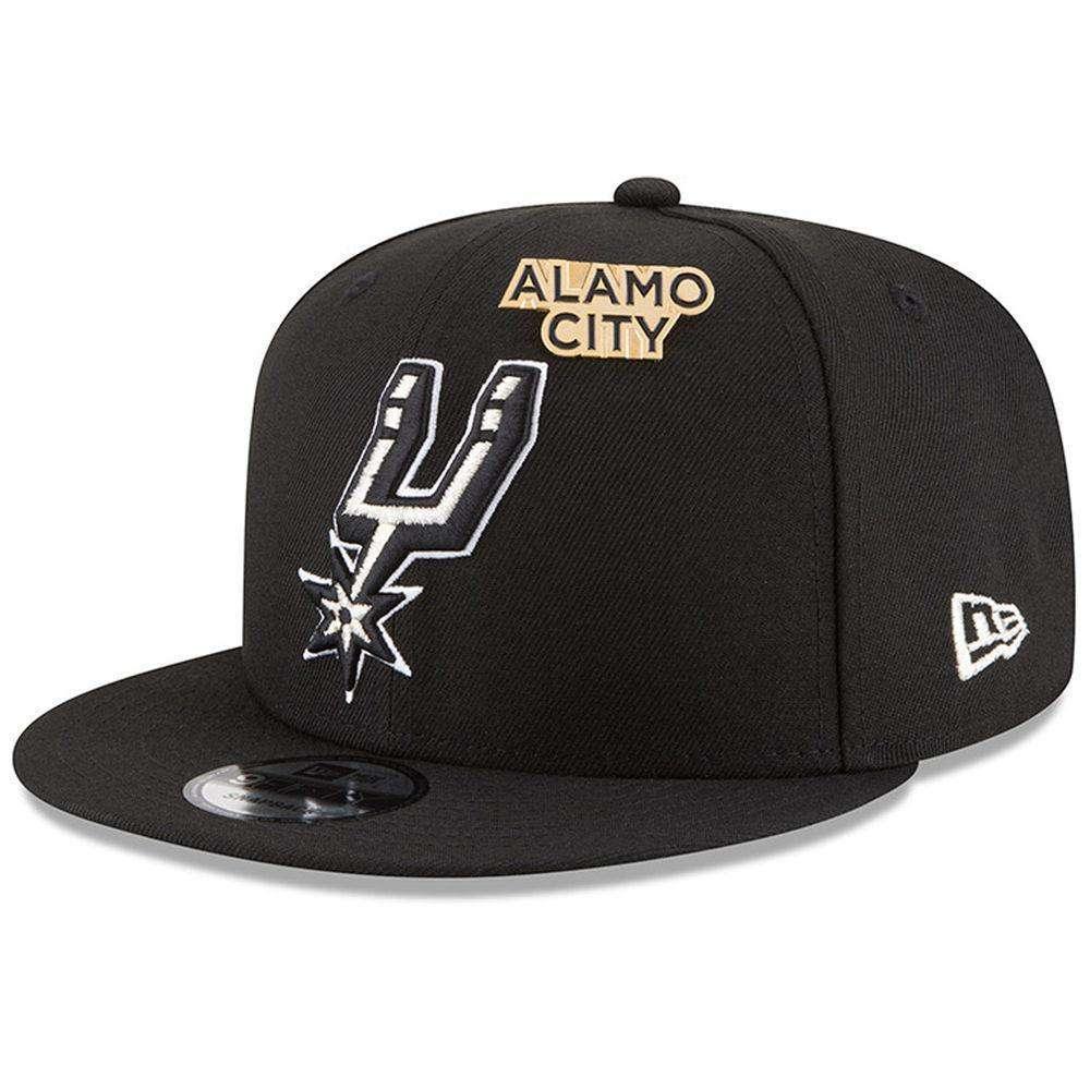 San Antonio Spurs New Era NBA 2018 NBA Draft 9FIFTY Snapback Hat - Black