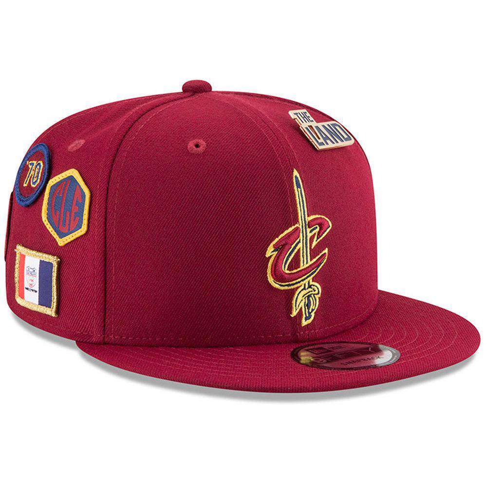 Cleveland Cavaliers New Era NBA 2018 NBA Draft 9FIFTY Snapback Hat - Wine
