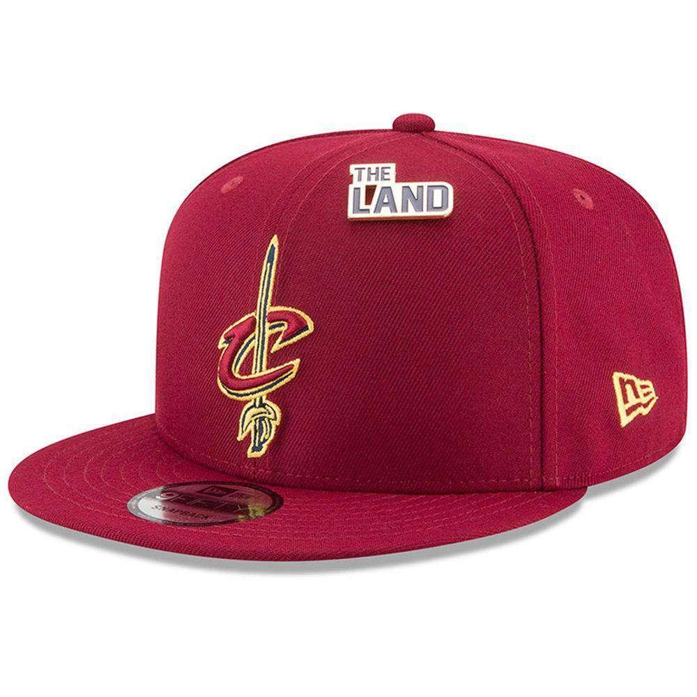 Cleveland Cavaliers New Era NBA 2018 NBA Draft 9FIFTY Snapback Hat - Wine