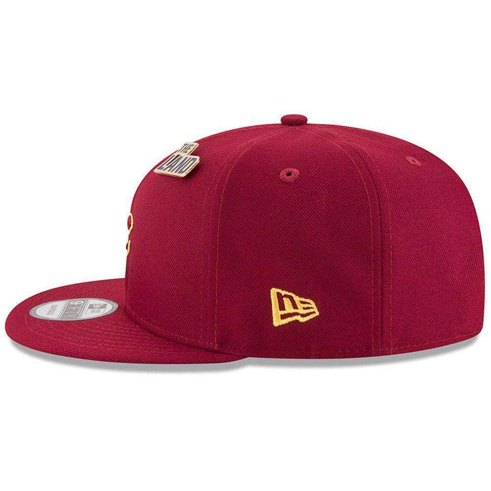 Cleveland Cavaliers New Era NBA 2018 NBA Draft 9FIFTY Snapback Hat - Wine