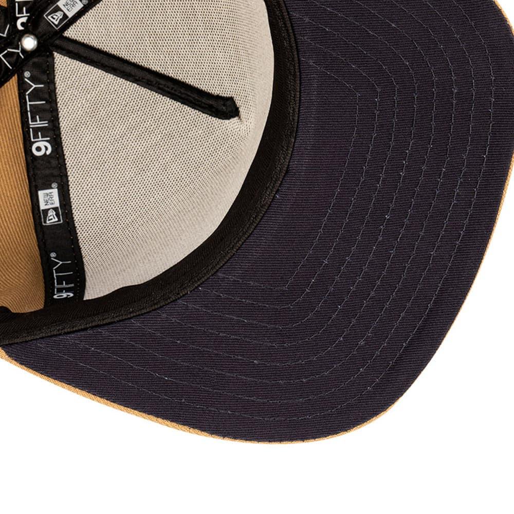 Boston Red Sox New Era MLB Team 9FIFTY A-Frame Snapback Hat - Khaki