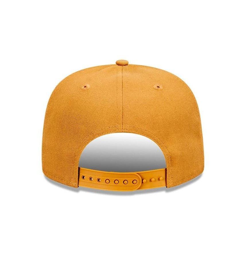 New Orleans Pelicans New Era NBA Team 9FIFTY A-Frame Snapback Hat - Wheat