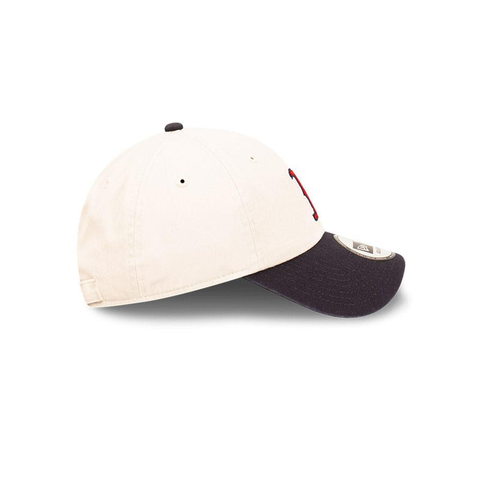 Boston Red Sox New Era MLB Team 2T Casual Classic Curved Hat - Stone