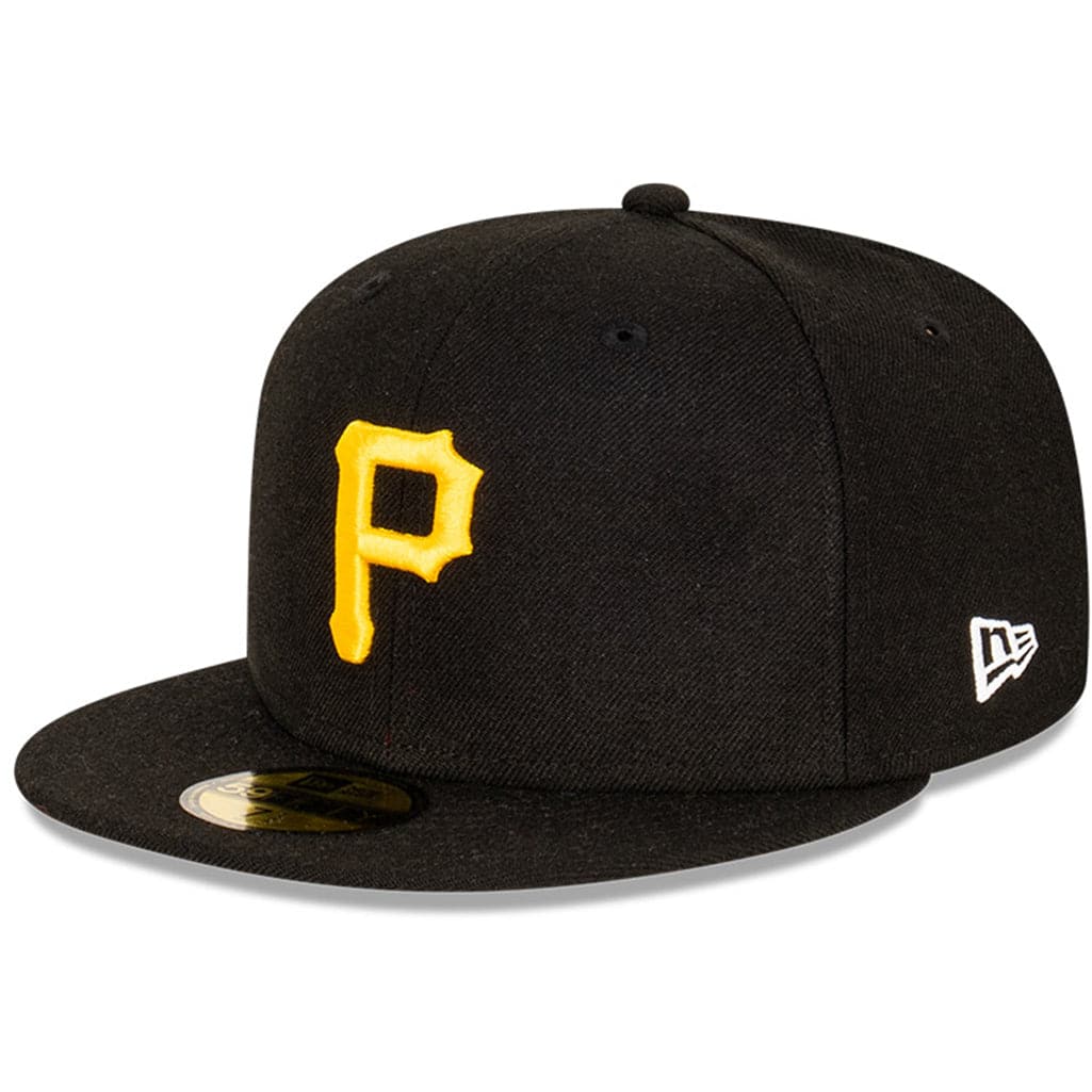 Pittsburgh Pirates New Era MLB 1960 World Series Patch 59FIFTY Fitted Hat - Black