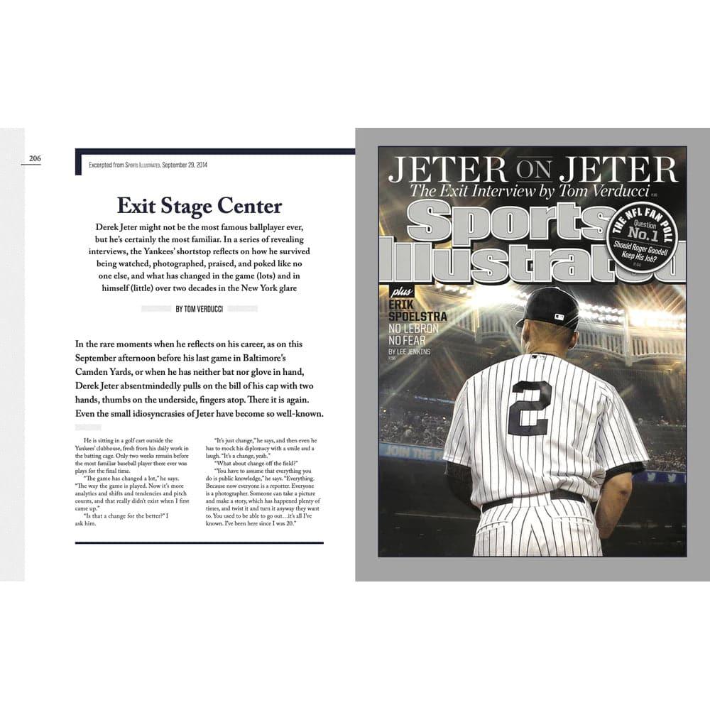 Derek Jeter New York Yankees MLB Sports Illustrated Hardcover Book