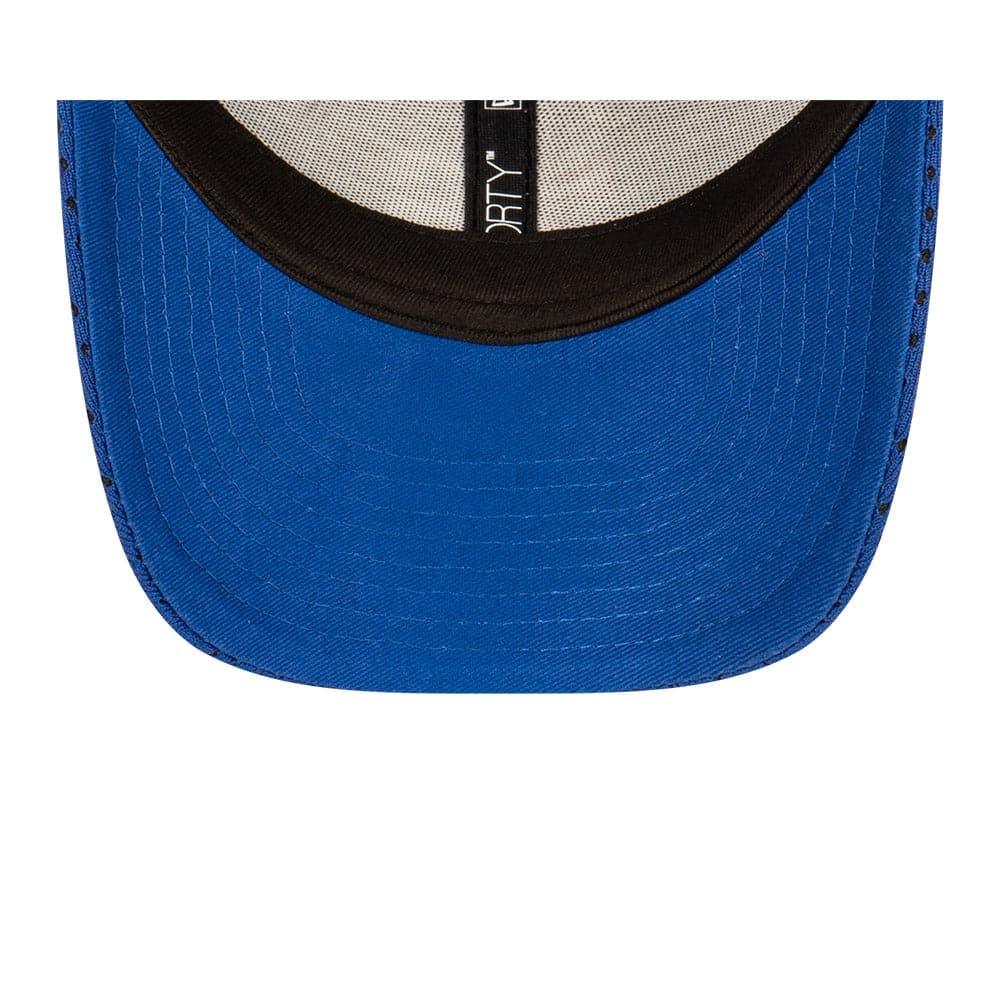 Youths Philadelphia 76ers New Era NBA Name Sidepatch Mesh 9FORTY Snapback Hat - Blue