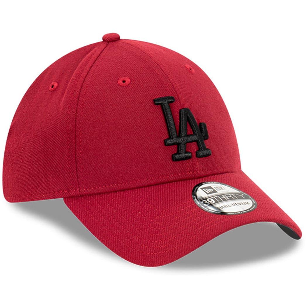 Los Angeles Dodgers New Era MLB Stone Team 39THIRTY Stretch Fit Hat - Cardinal