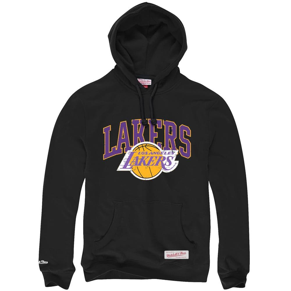 Los Angeles Lakers Mitchell & Ness NBA Hat Hook Hoodie Jumper - Black