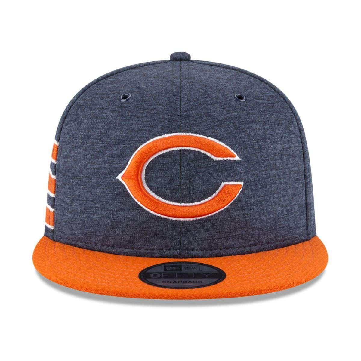 Chicago Bears New Era NFL 2018 Sideline 9FIFTY Snapback Hat - Navy