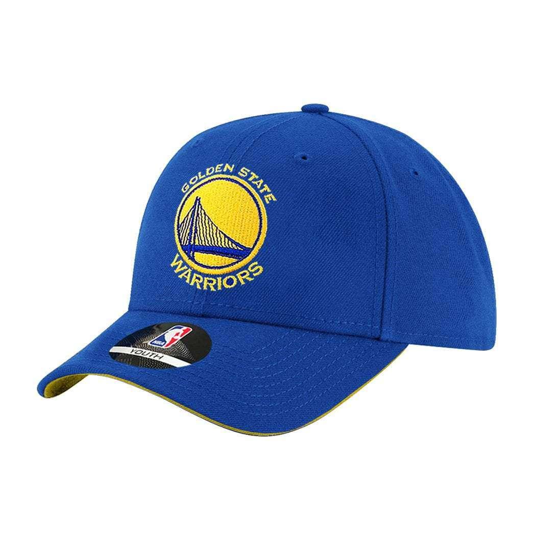 Youths Golden State Warriors Outerstuff NBA Team Curve Hat - Blue