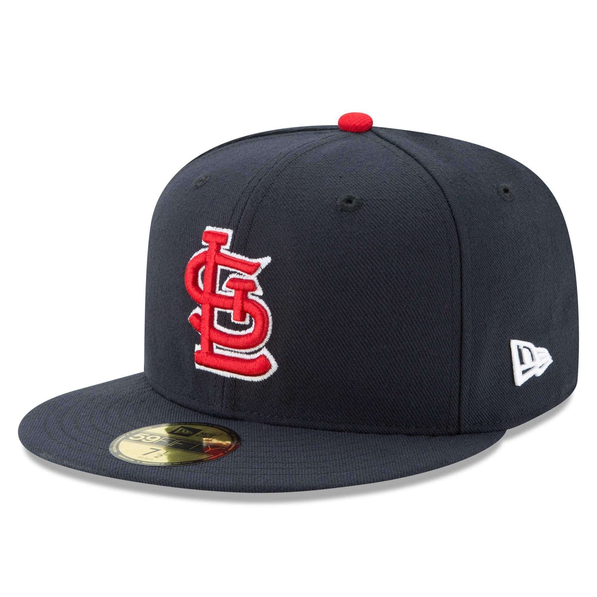 St Louis Cardinals New Era MLB Team 59FIFTY Fitted Hat - Navy