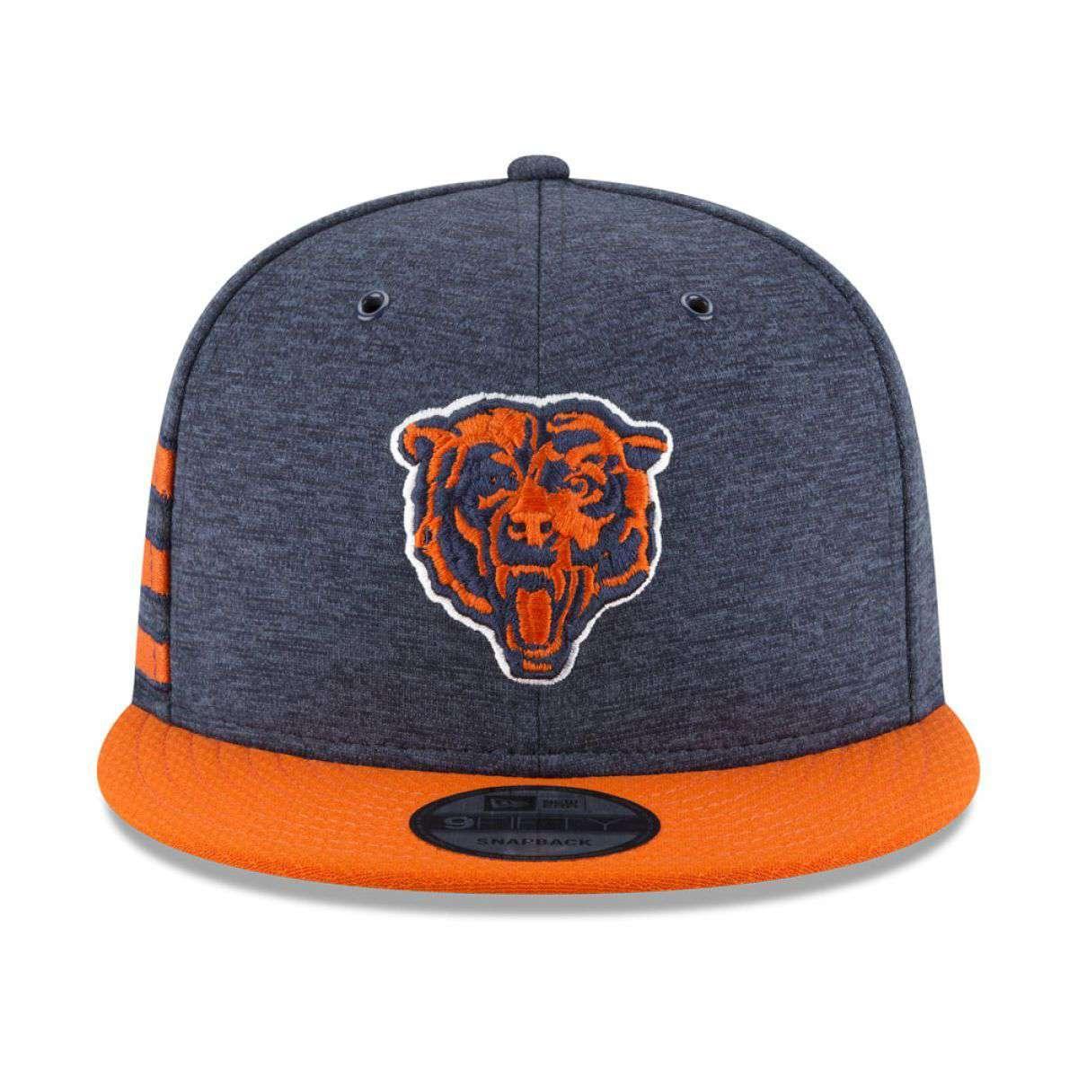 Chicago Bears New Era NFL 2018 Sideline CC 9FIFTY Snapback Hat - Navy