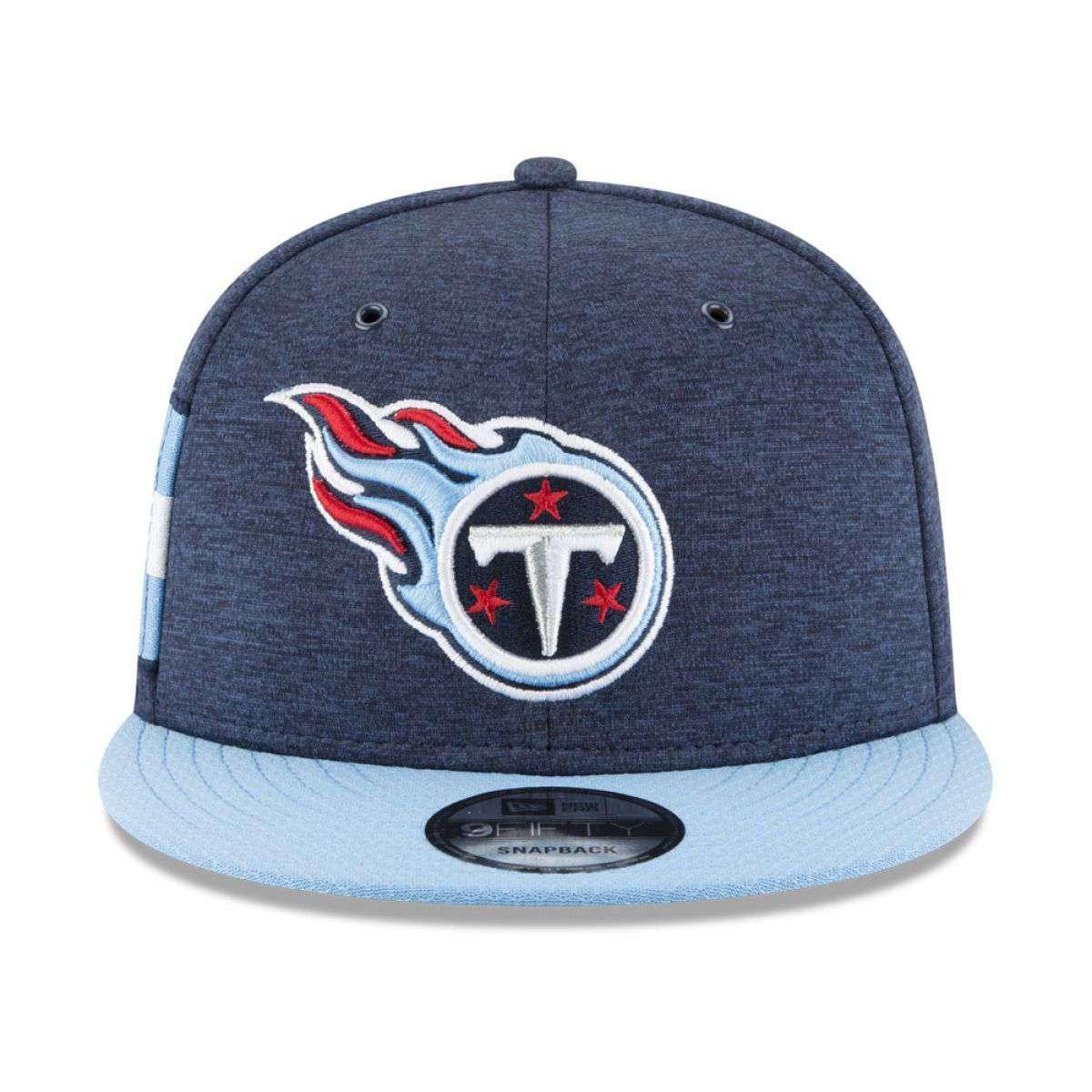 Tennessee Titans New Era NFL 2018 Sideline 9FIFTY Snapback Hat - Navy