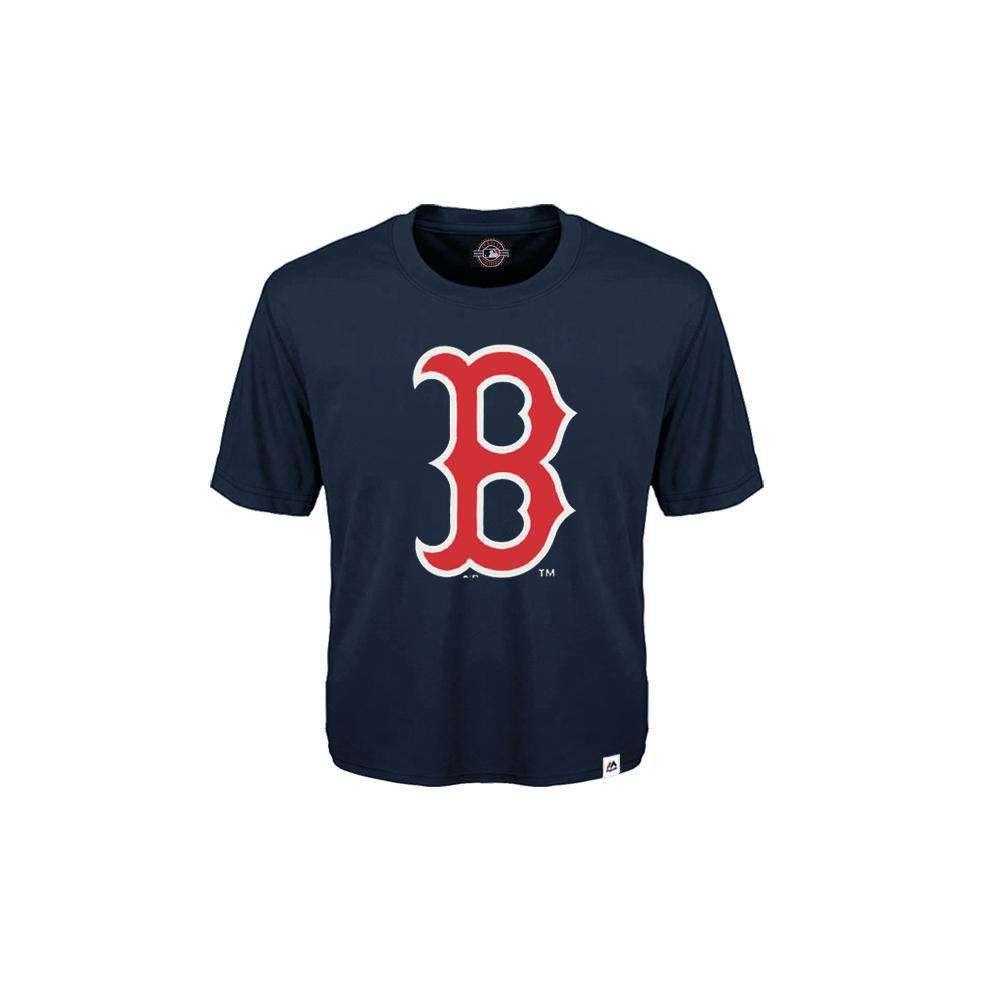 Toddler Boston Red Sox Majestic MLB Prism T-Shirt - Navy