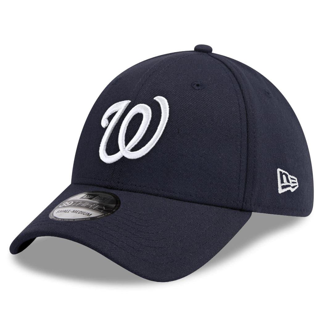 Washington Nationals New Era MLB Team Classic 39THIRTY Curve Hat - Navy