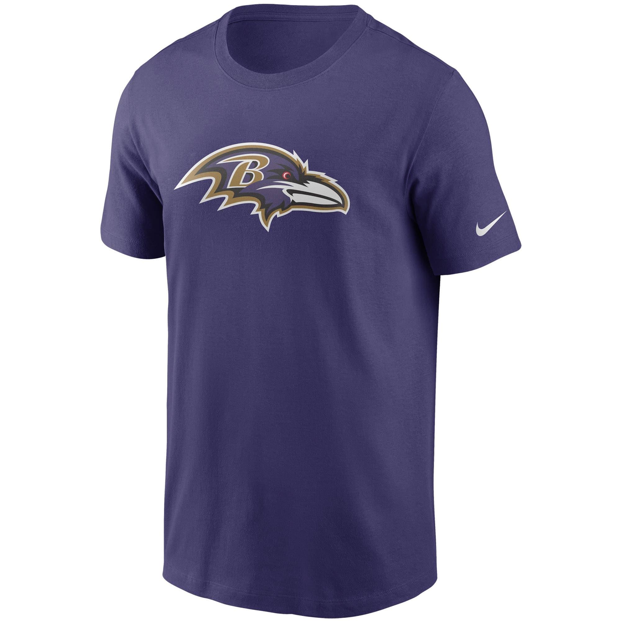 Baltimore Ravens Nike NFL Logo Essential T-Shirt - New Orchid