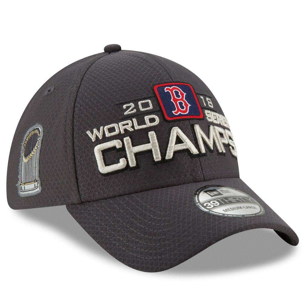 Boston Red Sox New Era MLB 2018 World Series Champions 39THIRTY Cap Hat