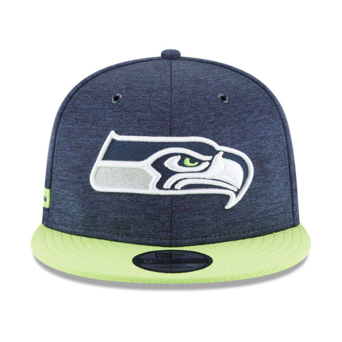Seattle Seahawks New Era NFL 2018 Sideline 9FIFTY Snapback Hat - Navy
