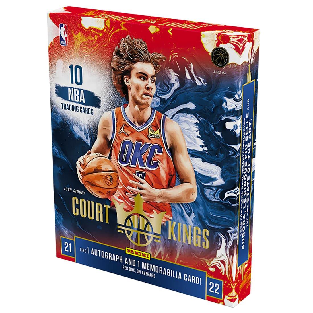 2021-22 NBA Panini Court Kings Basketball Trading Card Hobby Box