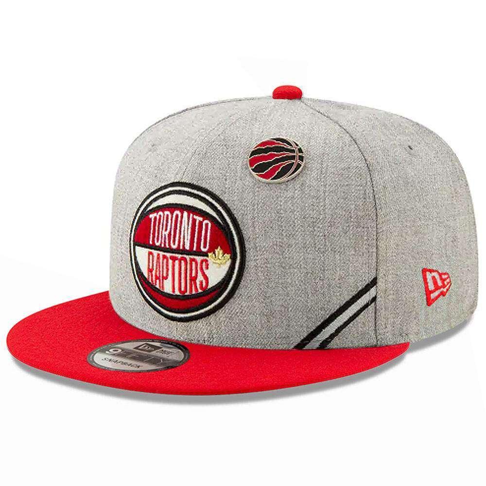 Toronto Raptors New Era 2019 NBA Draft 9FIFTY Snapback Hat - Heather