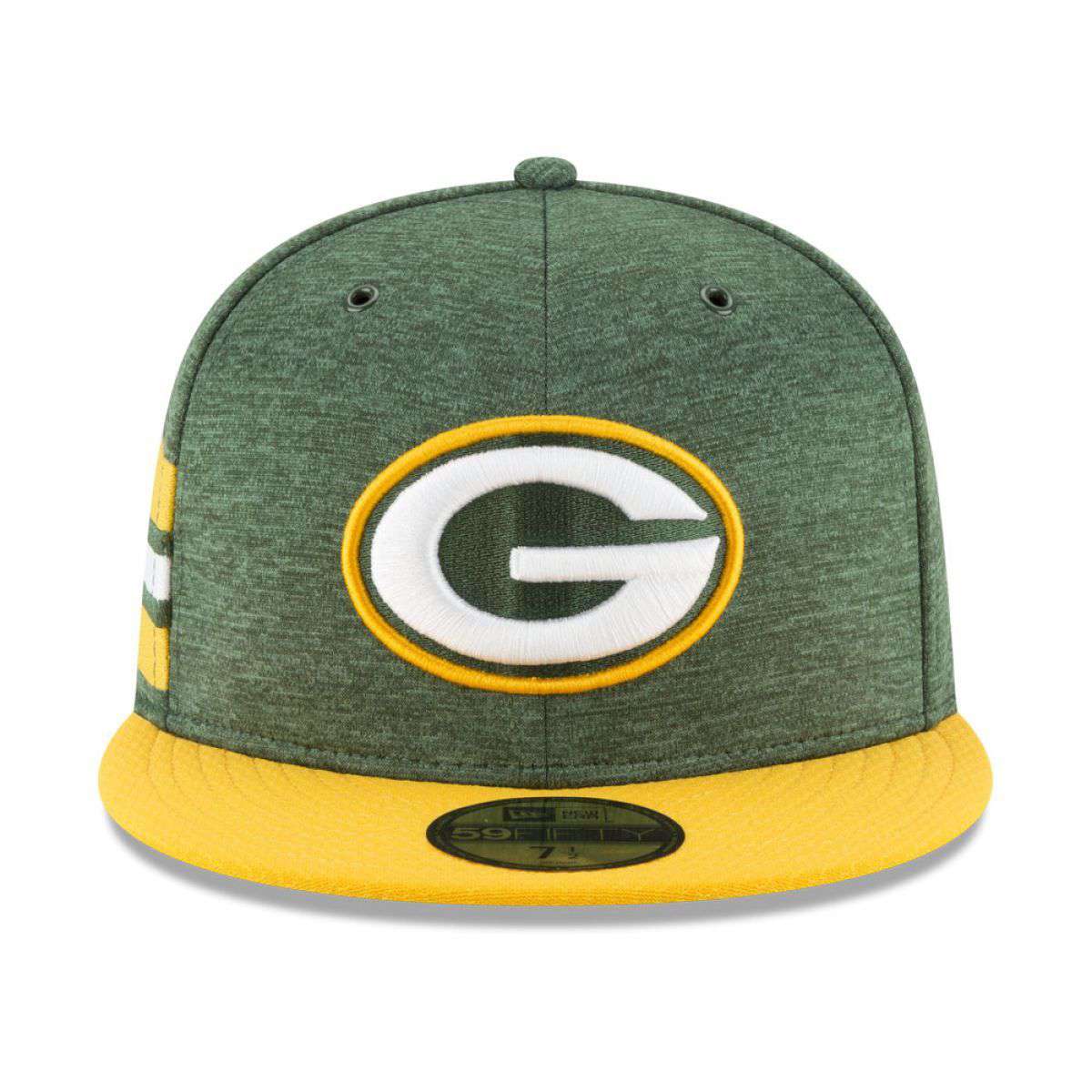 Green Bay Packers New Era NFL 2018 Sideline 59FIFTY Fitted Hat - Green